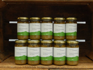 Caviar d’Aubergines aux Olives vertes